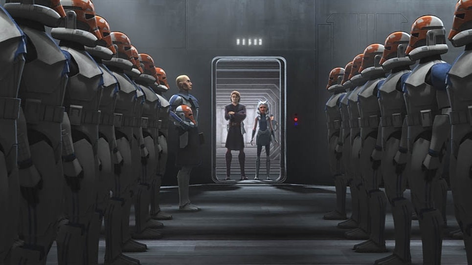 Кадр из сериала Звездные войны: Войны клонов