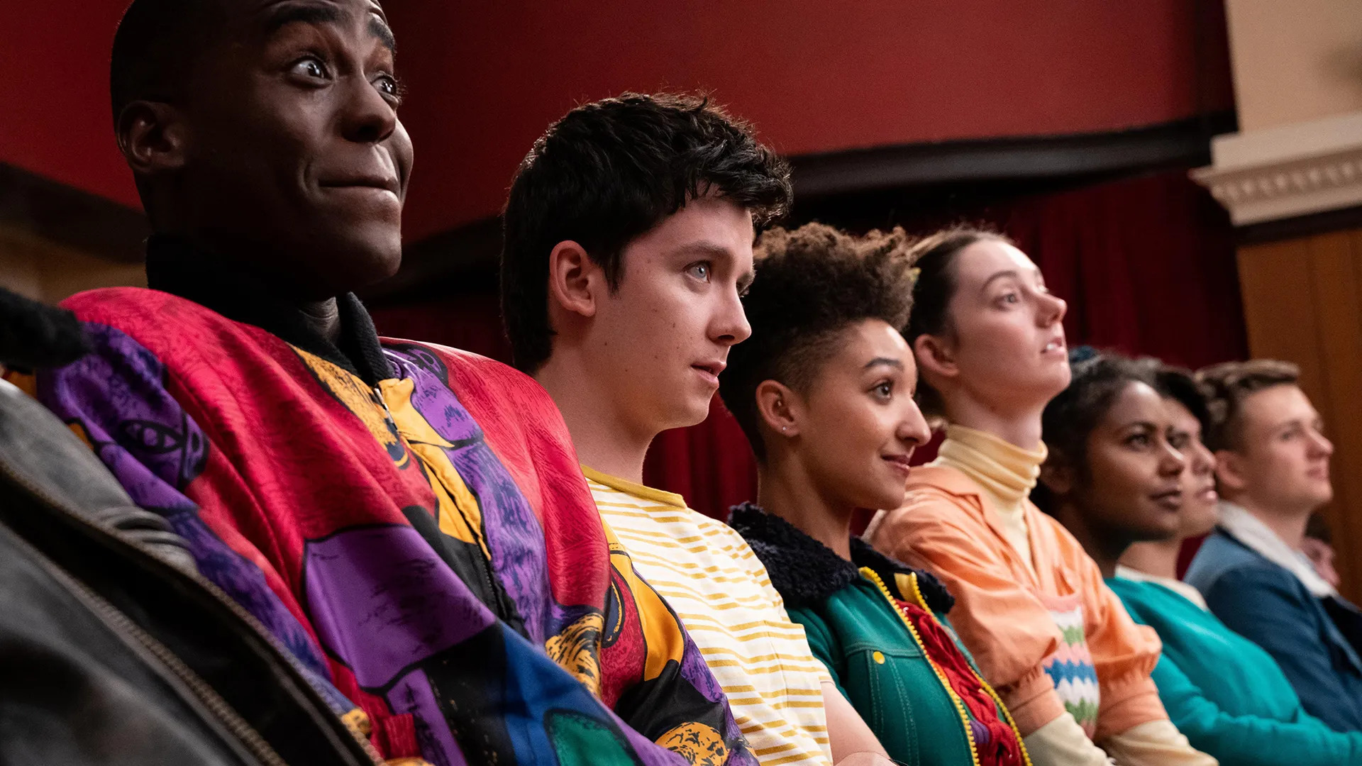 кадр из сериала &laquo;Половое воспитание&raquo; 